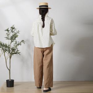 Business Casual Cotton Linen Pants Straight Legs Khaki Pants