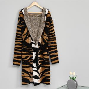 Unisex Leopard Print Bathrobe Home Spa Robe