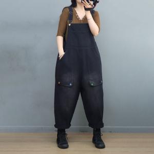 Gardening Bib Overalls 90s Dungarees with Adjustable Straps