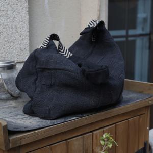 Casual Cotton Linen Hobo Bag Bohemian Tote Bag