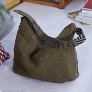 Casual Cotton Linen Hobo Bag Bohemian Tote Bag
