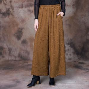 Asymmetrical Long Vest with Pleated Wide Leg Pants Sets