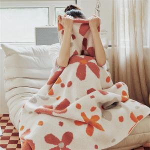 Quatrefoil Patterned Children Blanket Casual Sofa Throw