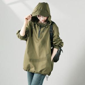 Unisex Long Sleeves Hooded Clothes Comfy Wind Coat