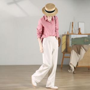 Casual Style Cozy Straight Leg Sweat Pants