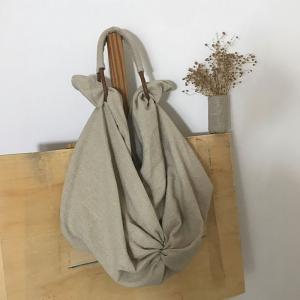 Boho Chic Cotton Linen Designer Hobo Handbag