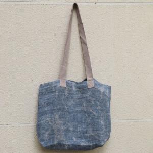 Simple Design Linen Boho Tote Bag