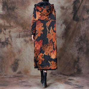 Black or Printed Reversible Mink Coat