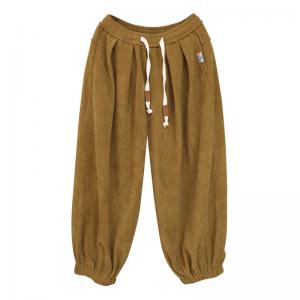 Casual Corduroy Fleeced Winter Carrot Pants