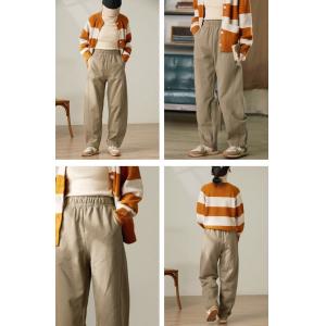 Straight Leg Cotton Lounge Pants for Women