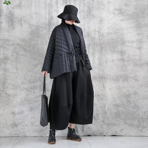 Oversized Belted Short Down Coat for Women