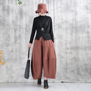 Handmade Customized Wool Blend Gaucho Pants