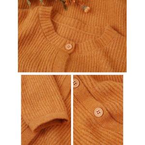 Wool Blend Soft Casual Knit Granny Cardigan