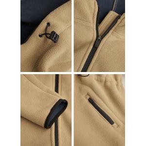 Polar Fleece Midi Tied Waist Hooded Windbreaker