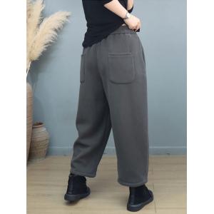 Causal Comfy Straight Leg Cotton Sweat Pants