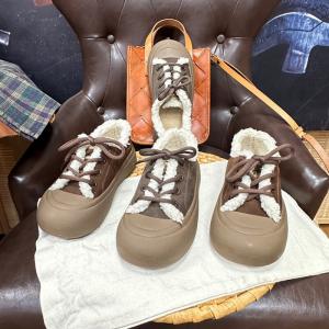 Lace Up Warm Lined Platform Wedges