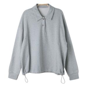 Leisure Chic Cotton Gray Polo Shirt