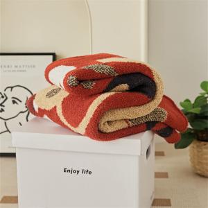 Cartoon Dragon Red Blanket