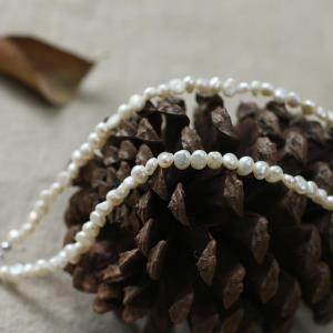 French Chic Natural Baroque Pearl Necklace