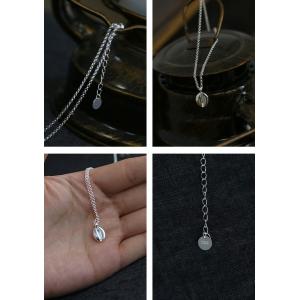 S925 Coffee Bean Silver Necklace