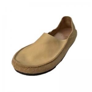 Soft Leather Wide Toe Mommy Flats