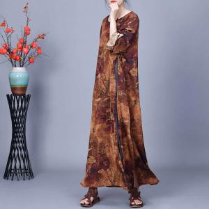 Asymmetrical Eastern Side Slit Modern Cheongsam