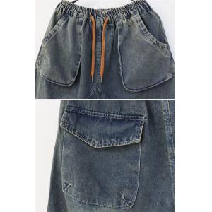 High Rise Stone Wash Baggy 90s Momma Jeans