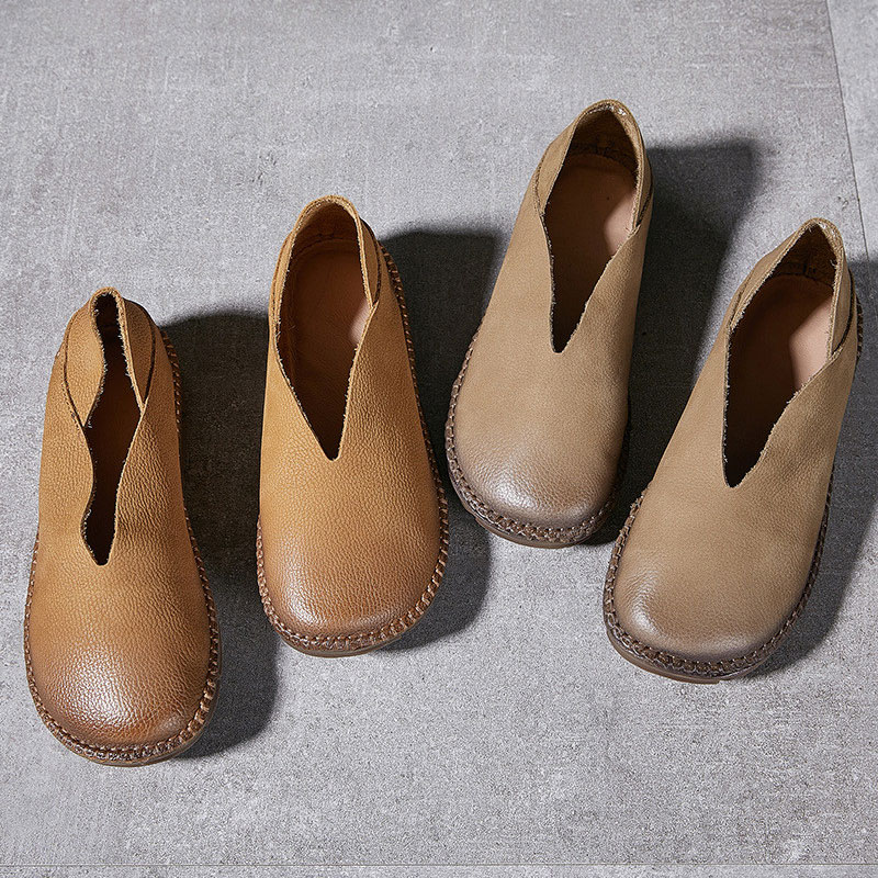 slip on flats no back