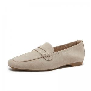 Business Casual Leather Suede Loafers