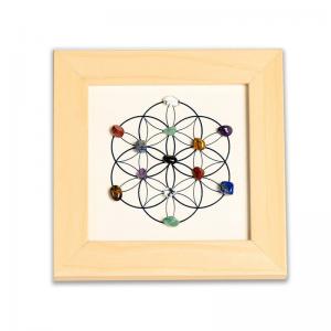 Chakra Crystals Handmade Photo Frame Decor