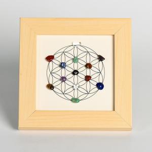 Chakra Crystals Handmade Photo Frame Decor