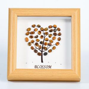 Natural Gemstones Crystal Tree Photo Frame Birthday Gift