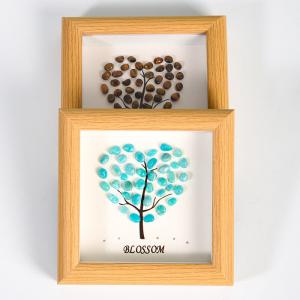 Natural Gemstones Crystal Tree Photo Frame Birthday Gift