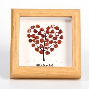 Natural Gemstones Crystal Tree Photo Frame Birthday Gift