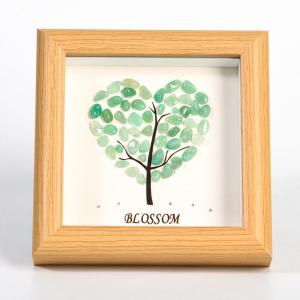 Natural Gemstones Crystal Tree Photo Frame Birthday Gift