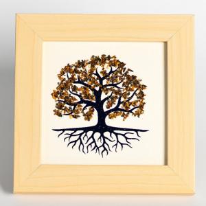 Crystal  Life Tree Healing Picture Frame Wedding Gift