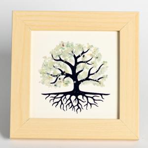 Crystal  Life Tree Healing Picture Frame Wedding Gift