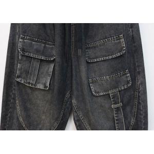 Pocket Decoration Casual Loose 90s Jeans