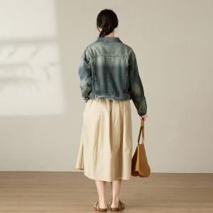 Street Chic Cotton Short Jean Jacket