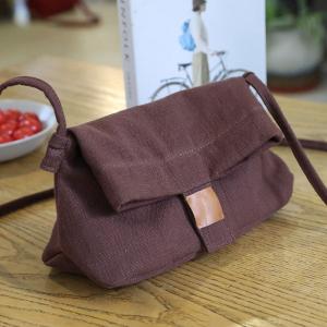 Easy Match Travel Hemp Shoulder Envelope Purse