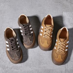 Casual Chic Platform German Army Trainers for Women