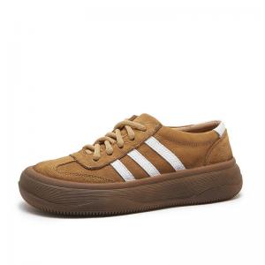 Casual Chic Platform German Army Trainers for Women