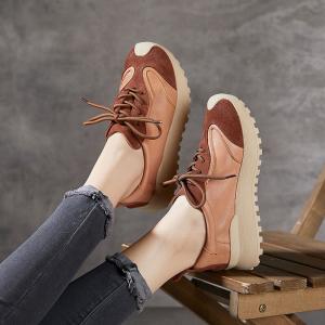 Women Outdoor Comfy Leather Agan Shoes