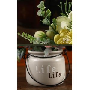 Mini Plant Artificial Plants Decoration Plastic Flowers Arrangements for Home Table