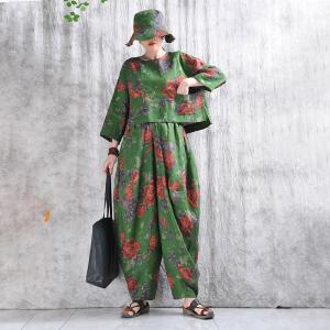 Designer Customized Eastern Linen Pullover Blouse