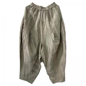 Sand Wash Linen Baggy Hippie Pants