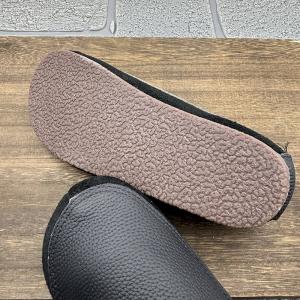 Soft Leather Wide Toe Comfort Work Shoes Flats