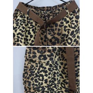 High Rise Leopard Prints Ripped Jeans for Women