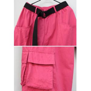 Drawstring Leg Closure Wide Leg Balloon Pants