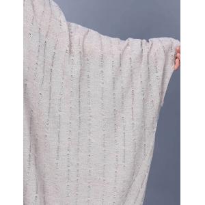 Lazy Day Knitting Asymmetrical Sheer Coverup Top